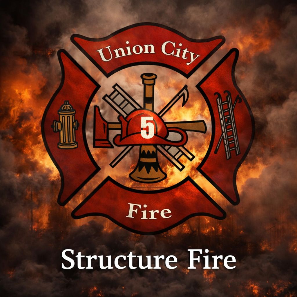 Union City FD Responds To Sunday House Fire